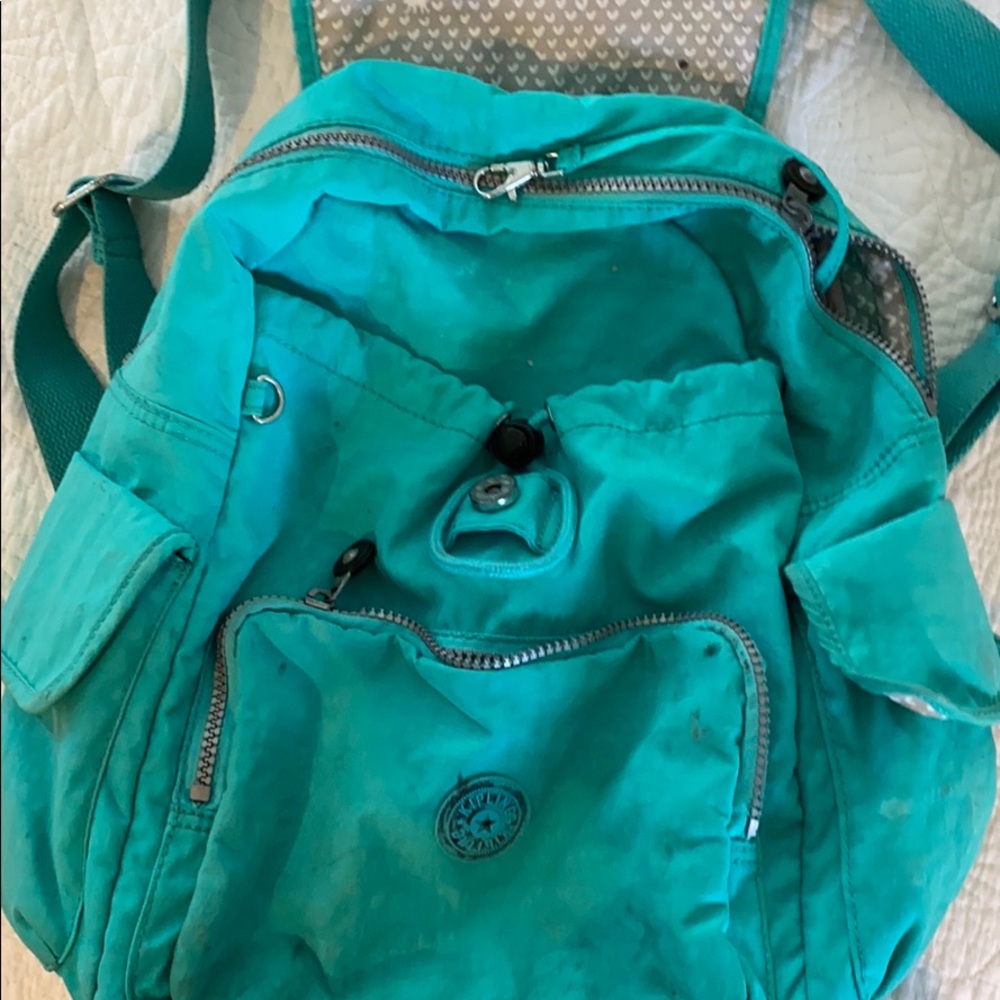Kipling Teal Backpack - image 3
